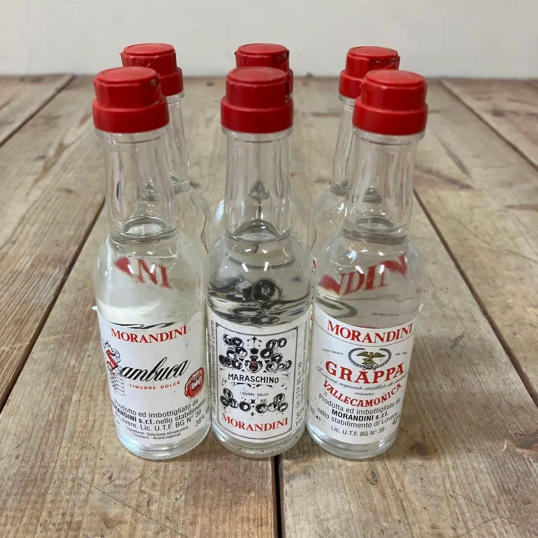 A-壁 モランディー二 ミニチュアボトル 6本セット サンブーカ マラスキーノ