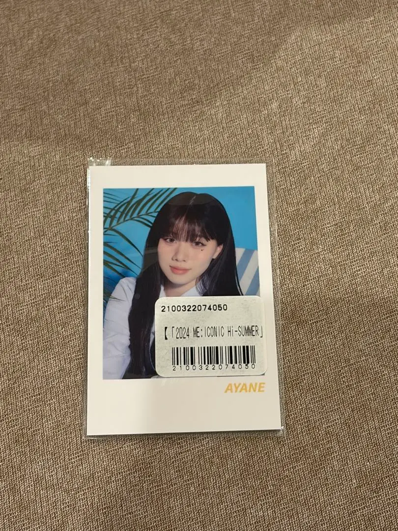 ME:I CONIC Hi-Summer 高見文寧 チェキ風カード