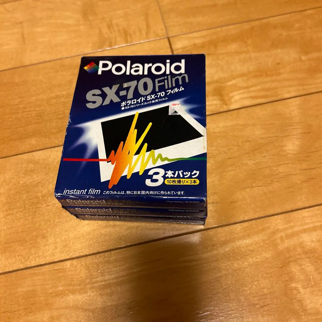 Polaroid SX-70 Film 3本パック