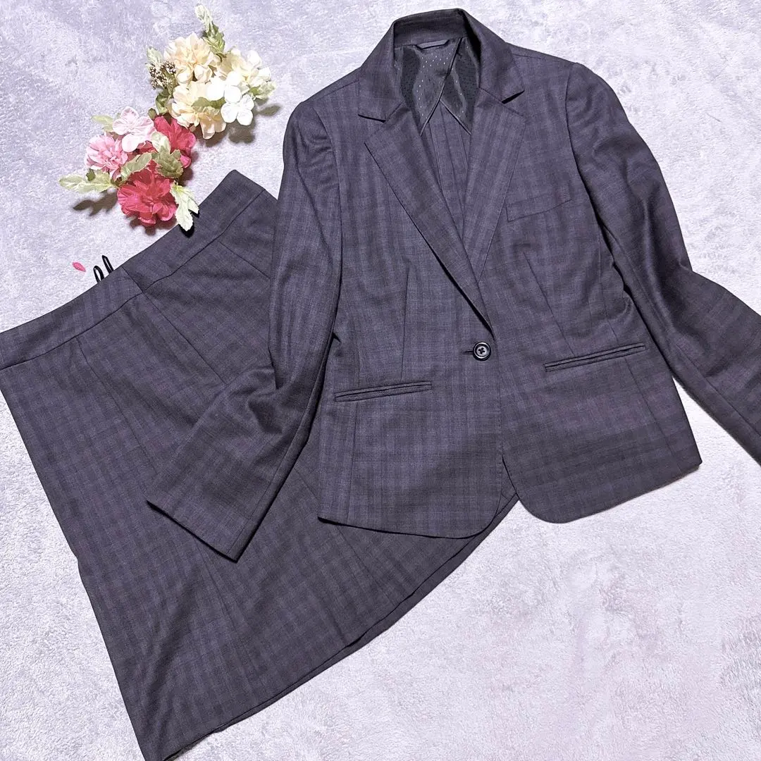 15サイズ 2XL【試着のみ】プレシャス ウォッシャブル ストレッチ チェック柄