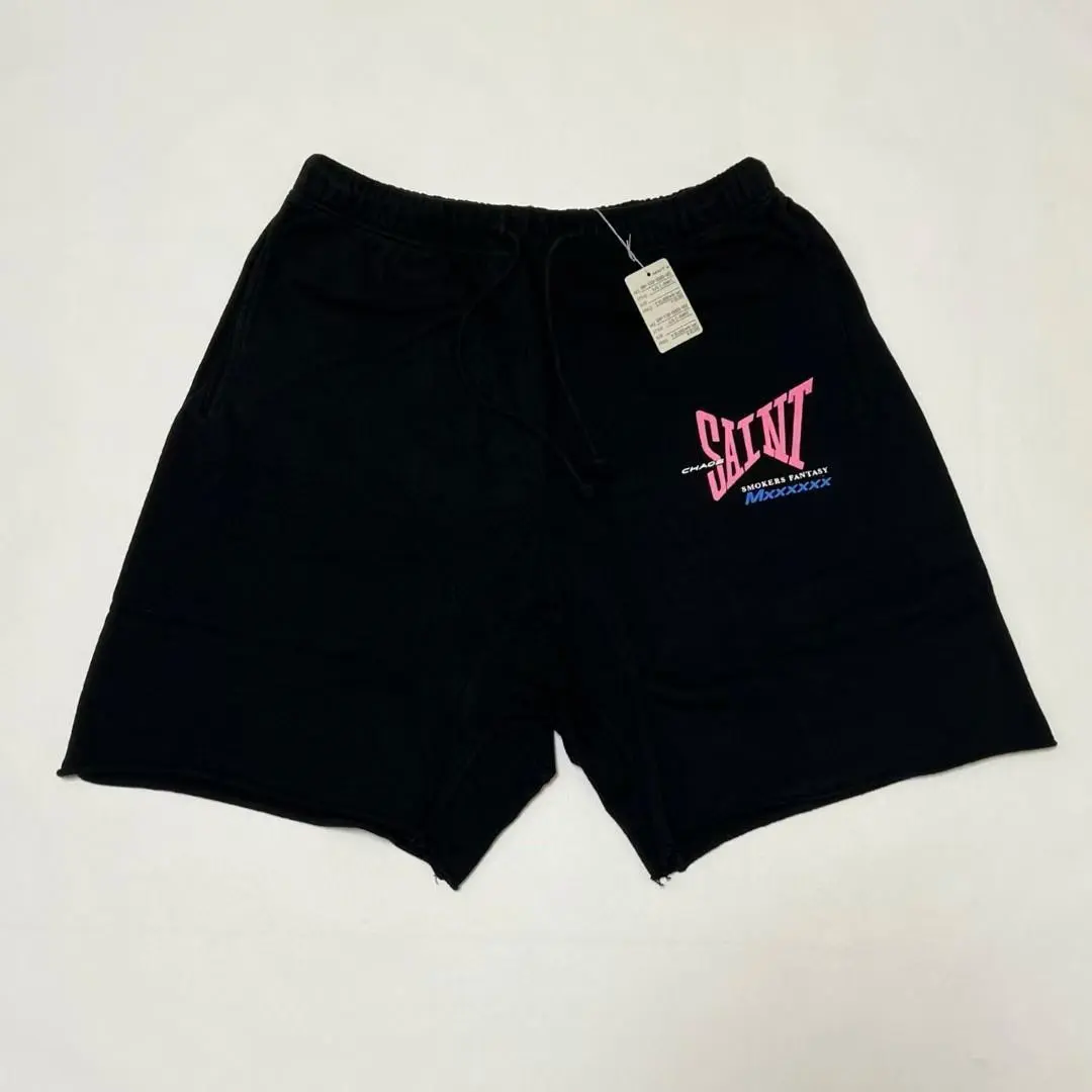 【SAINT MICHAEL】SWEAT SHORTS RIBON SAINT