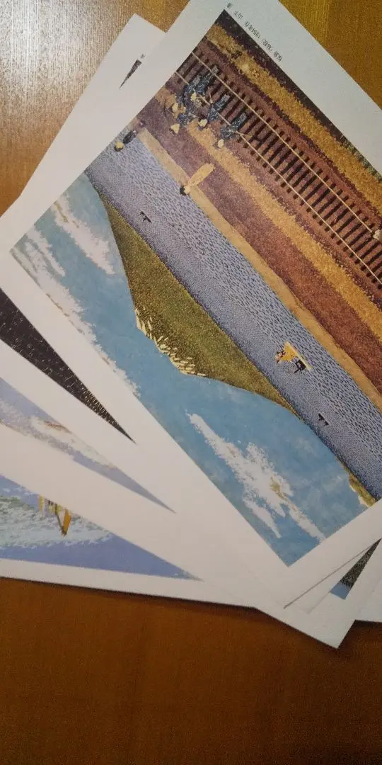 山下清絵画4枚セット