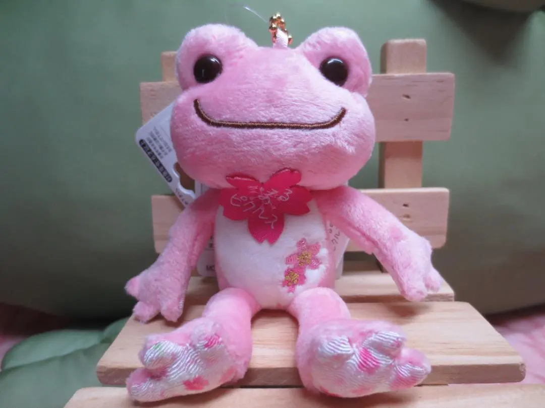【限定品】新品　かえるのピクルス　マスコットキーホルダー　桜　SAKURA