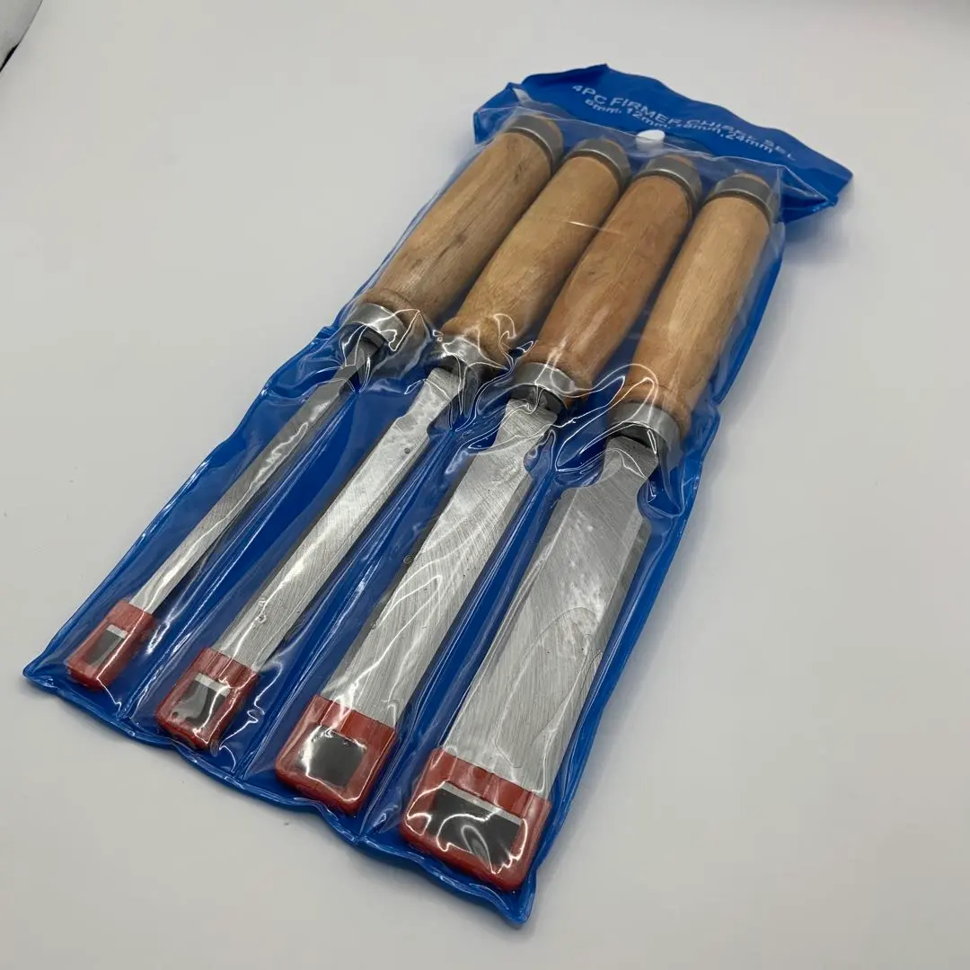 ノミ 4本セット 木工 木彫り DIY 工具 鑿