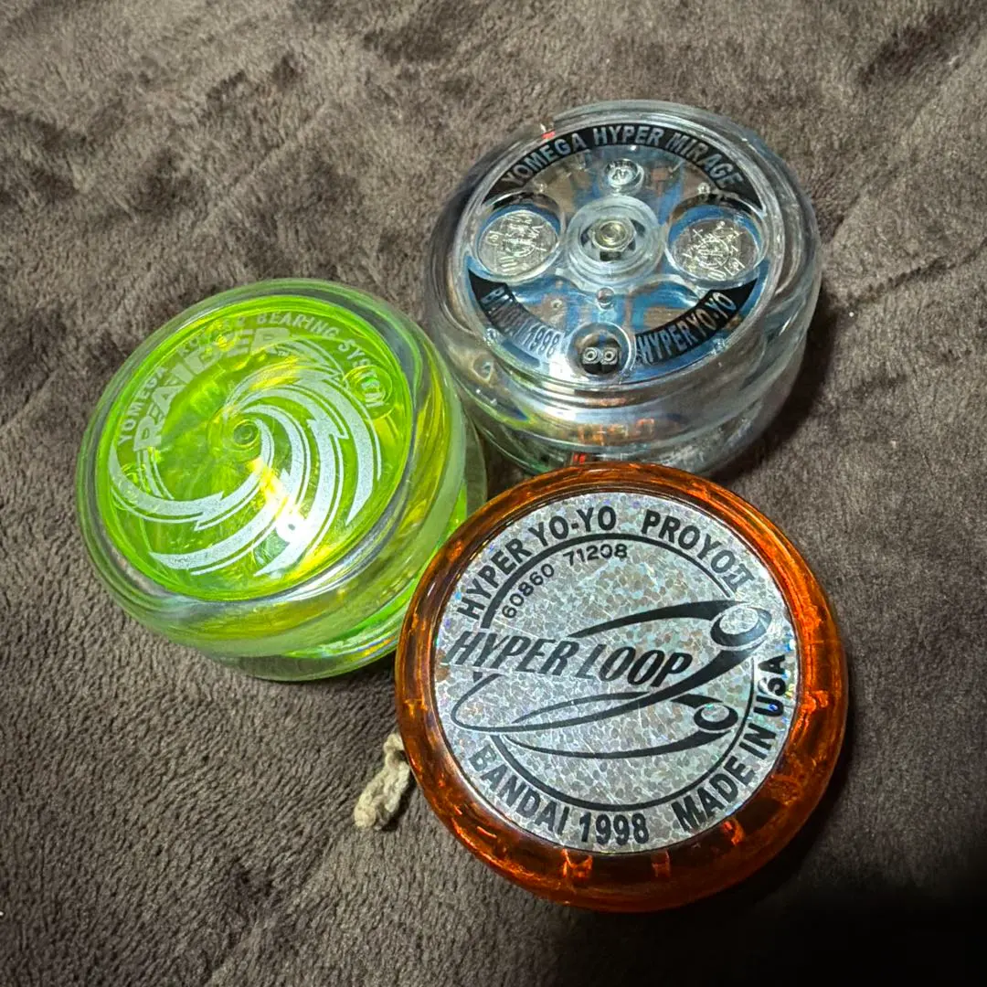 【希少】ハイパーヨーヨー 90s 当時物 3個セット