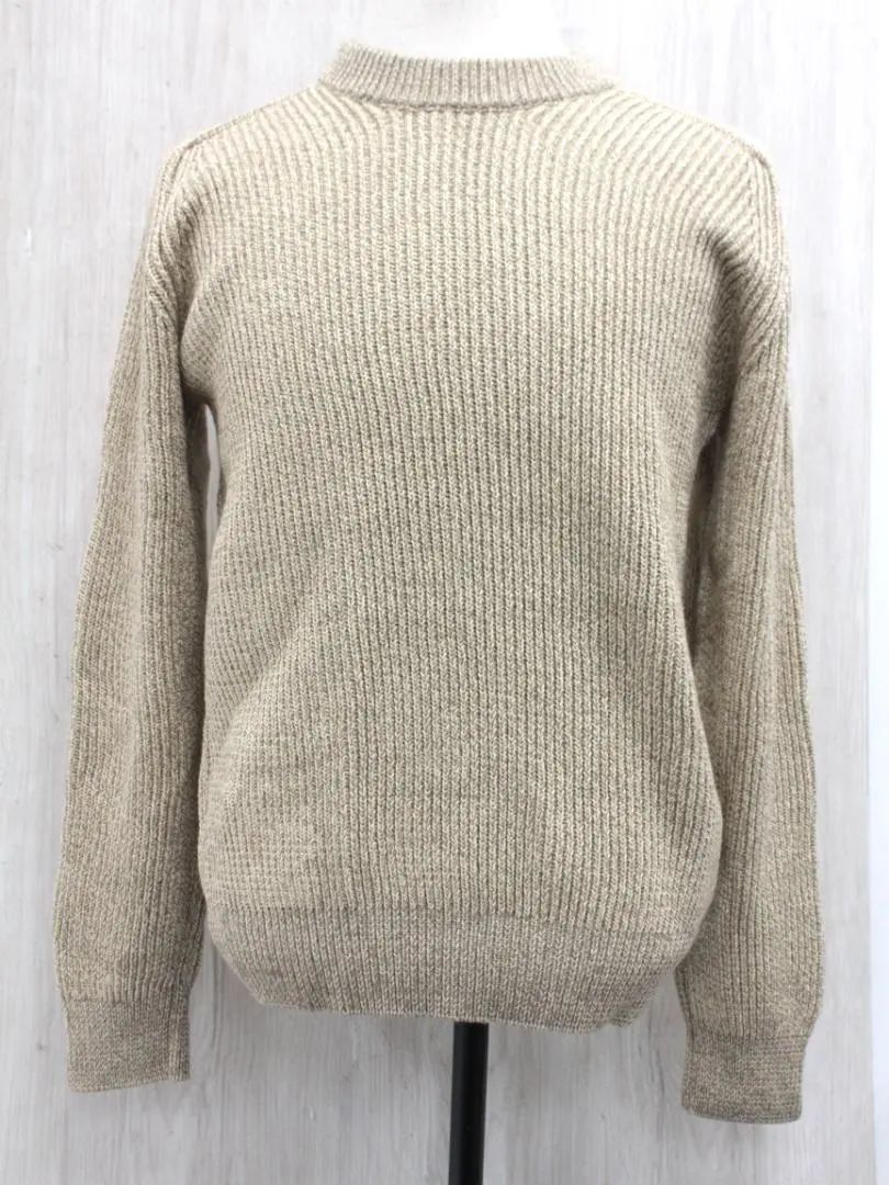 ▲美品 グッチ GUCCI グッチ リブ編 ニットセーター ベージュ Sサイズ