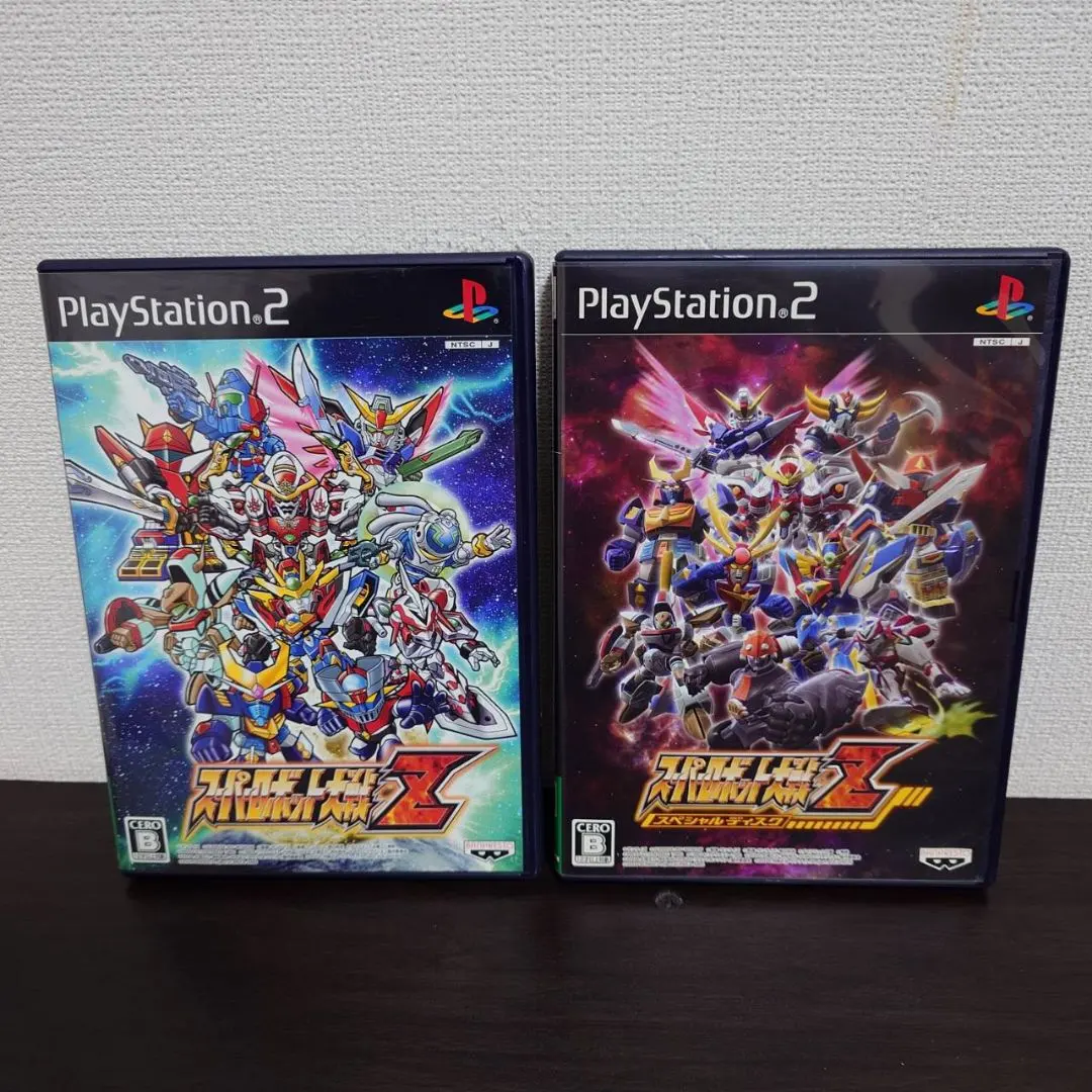【PS2】　2枚セット　スーパーロボット大戦Z　/　スペシャルディスク　ソフト
