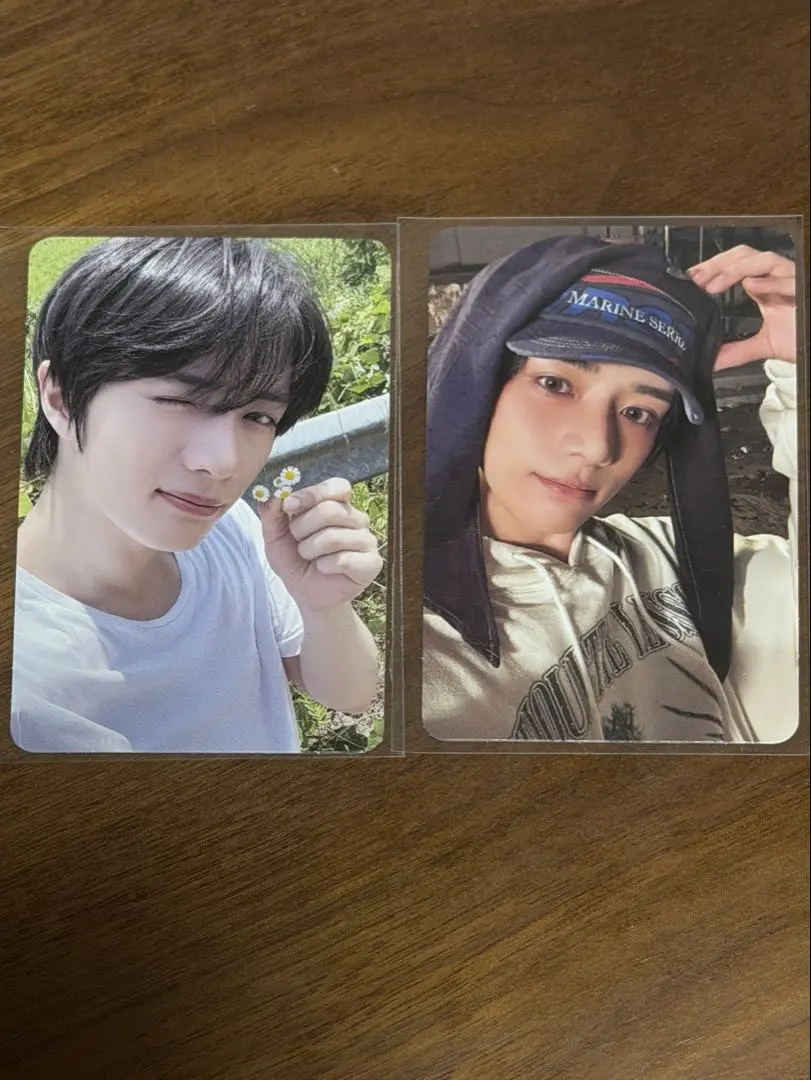 翌日発送 TXT ボムギュ weverse album 封入 トレカ 2枚セット