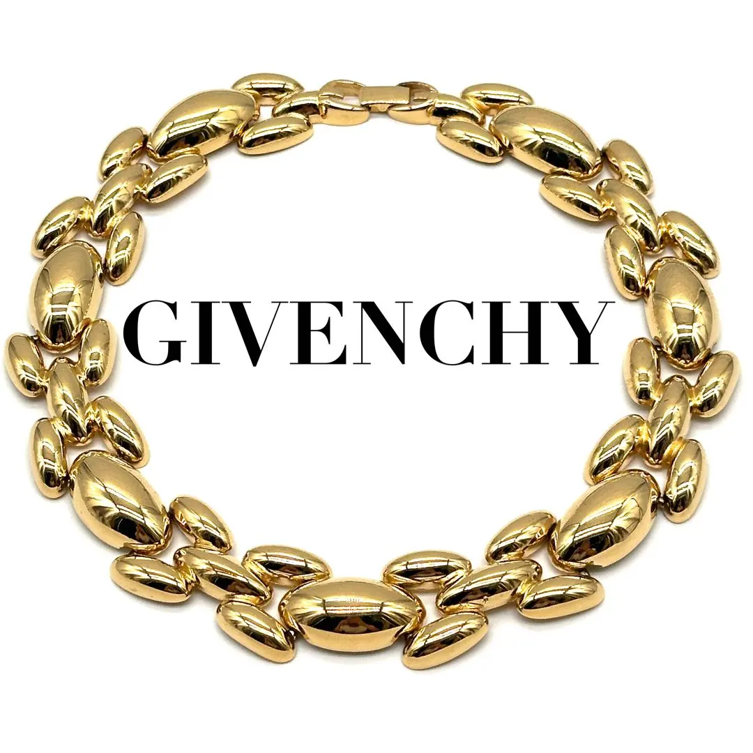 GIVENCHY necklace vintage ゴールド 刻印 オールド