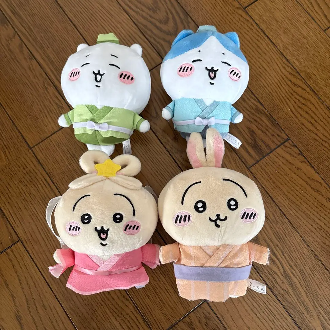 ちいかわ ぬいぐるみ 4個セット