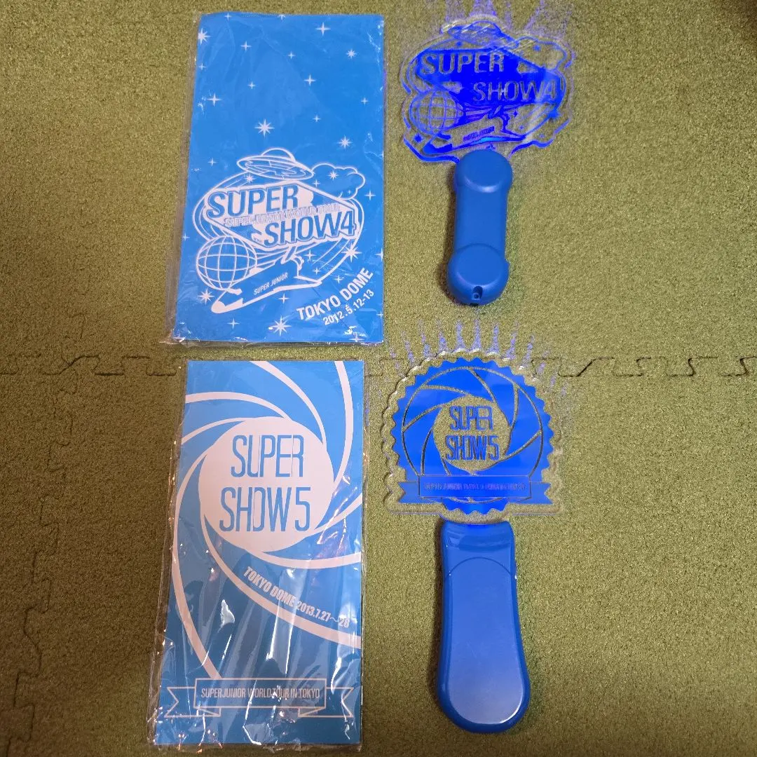 SUPER JUNIOR ペンライト SUPER SHOW ss4 ss5 2点