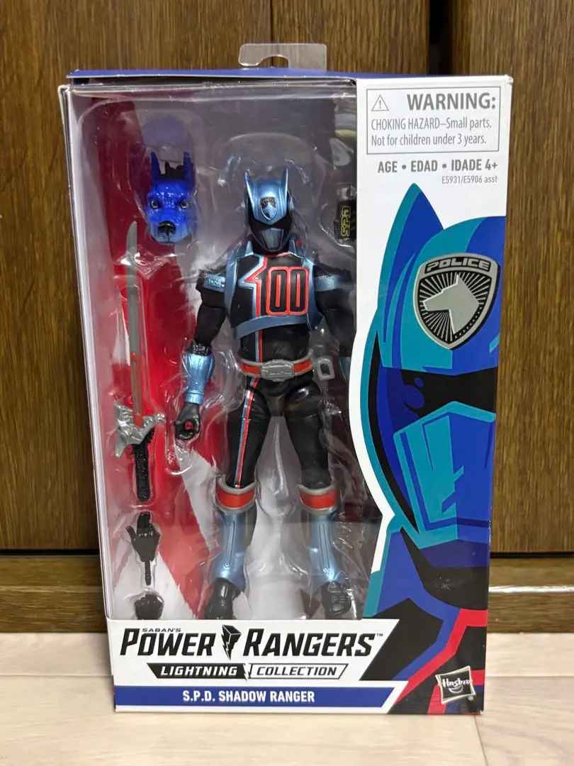 パワーレンジャー ライトニングコレクション シャドウレンジャー デカマスター