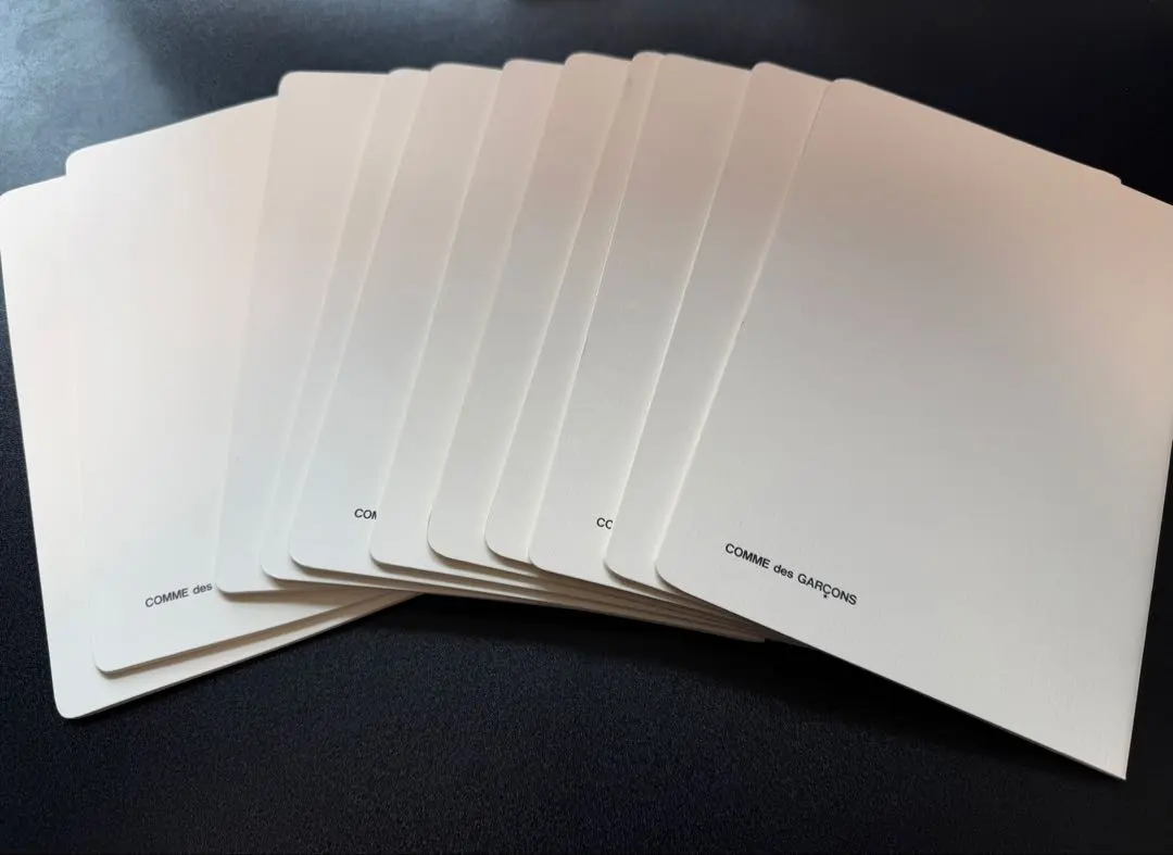 COMME des GARÇONS 非売品ノート40ページ11冊