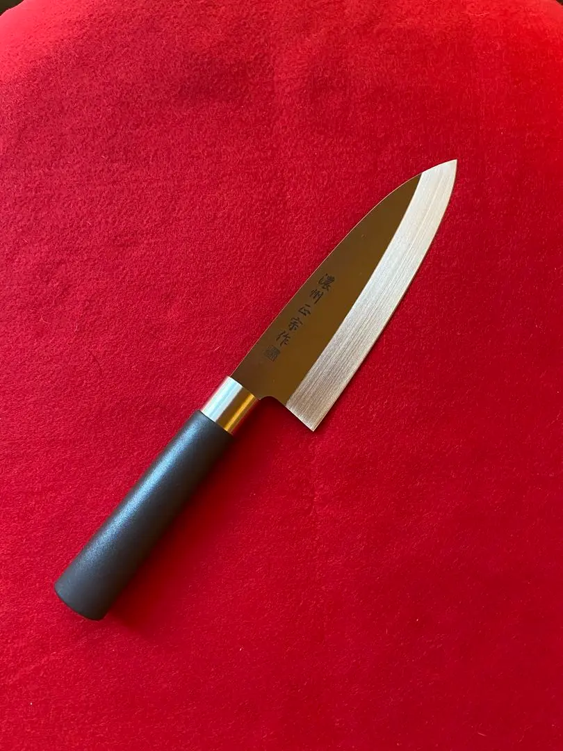 ☆送料無料・関の和包丁・出刃包丁・濃州正宗作・柄部PP(茶)