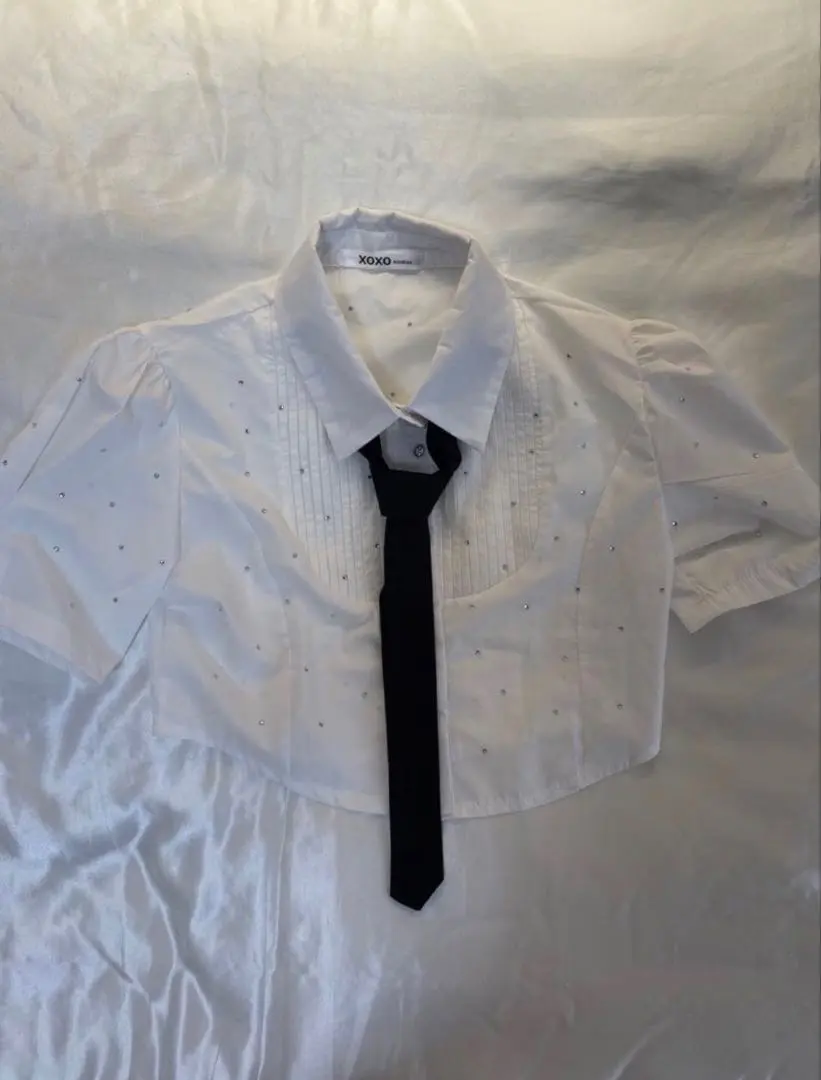 xoxo ラインストーン　ブラウス