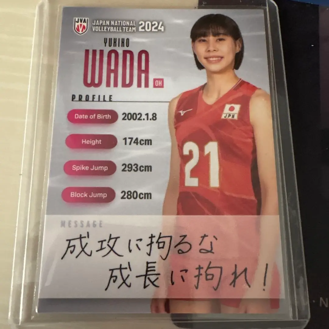 和田由紀子　バレーボール日本代表