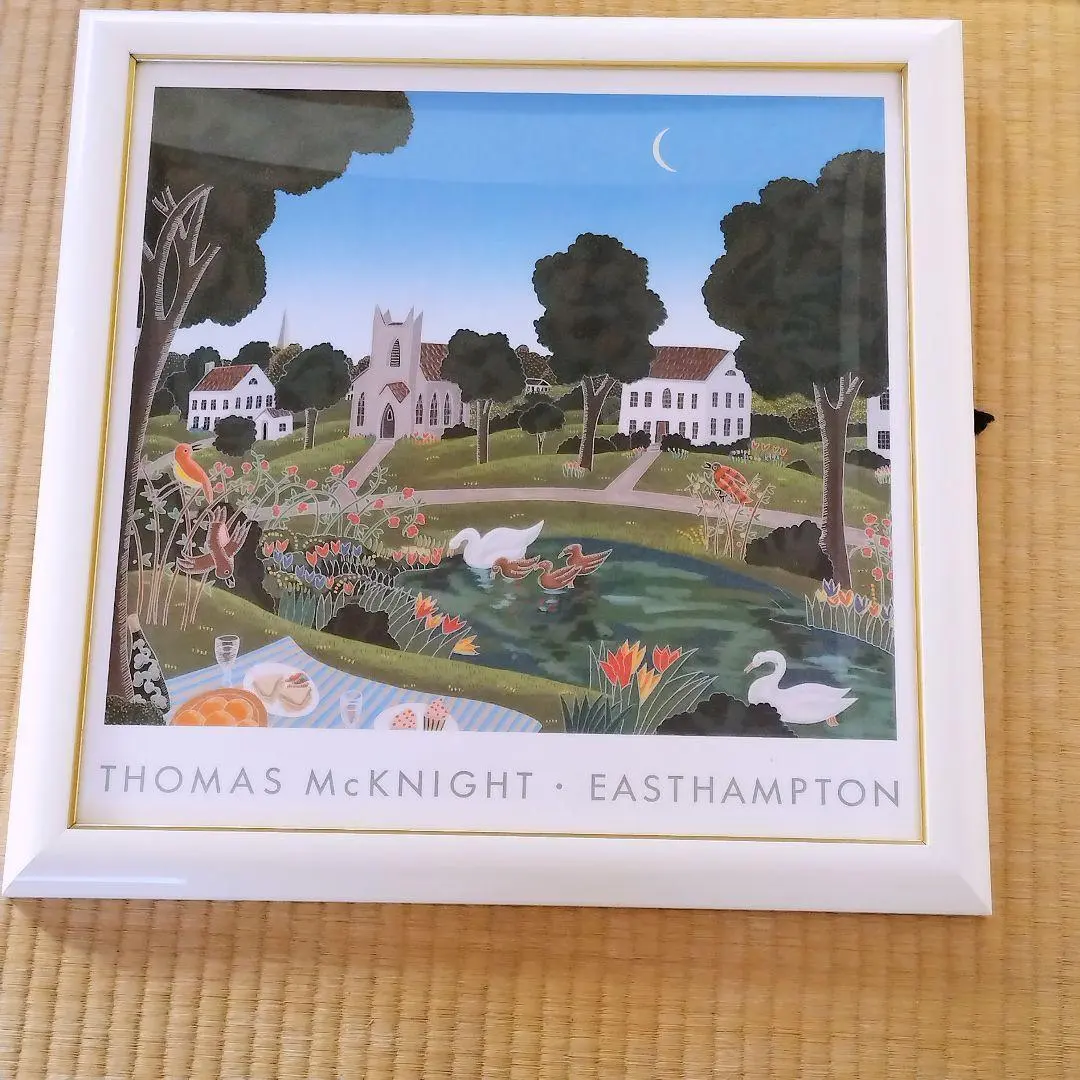 トーマスマックナイト　THOMAS McKNIGHT 　ポスター　額装