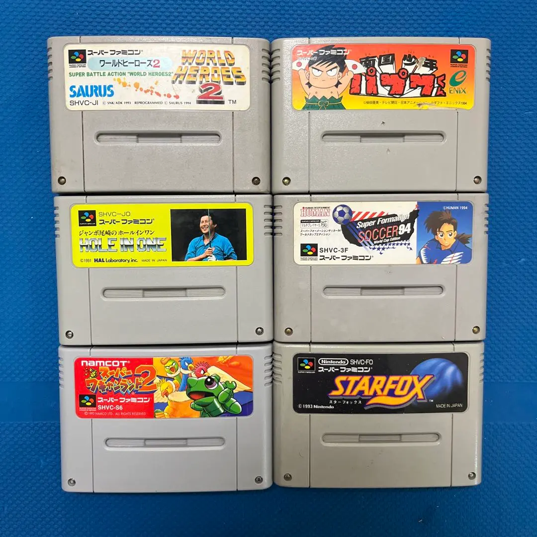 スーパーファミコン ゲームソフト 6本セット