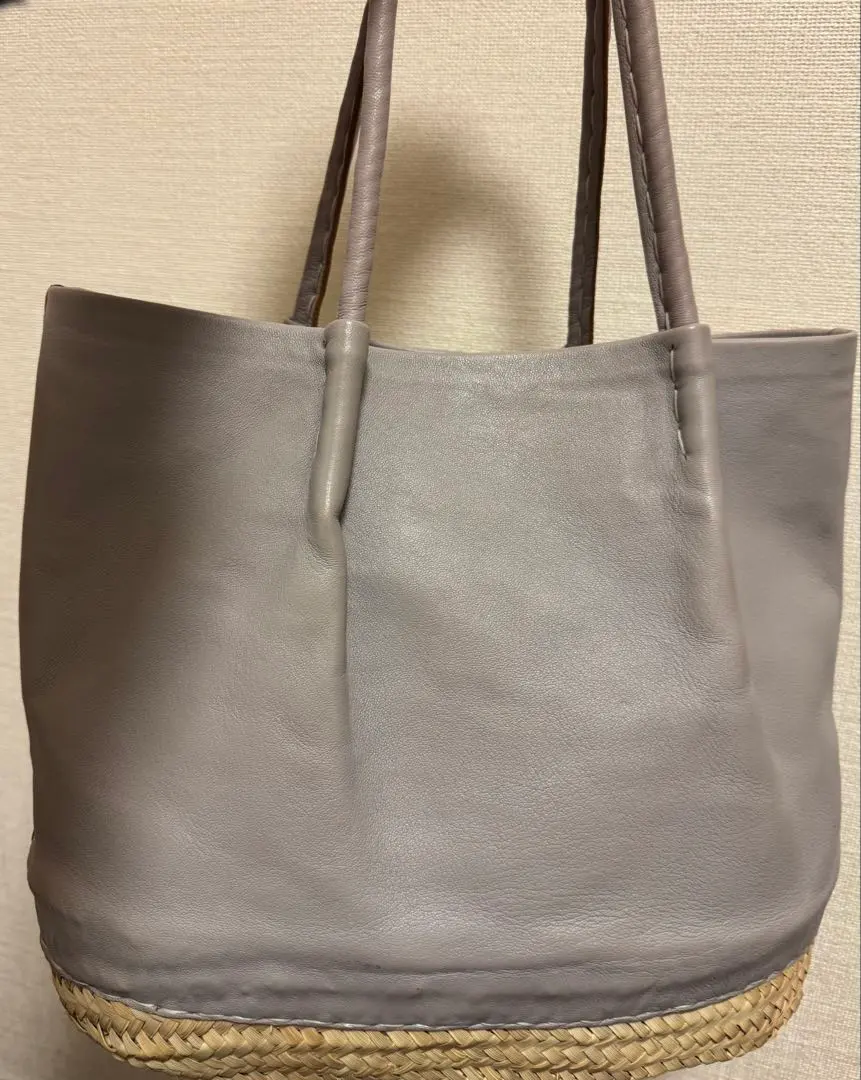 ワランワヤン　ノスノスバッグ　Lサイズ　ライトグレー