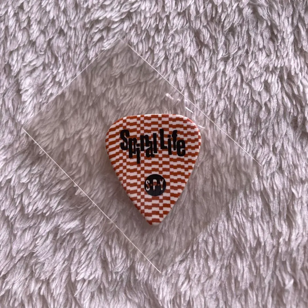 スパイラルライフ　ファンクラブS・P・Y チェック柄ピック