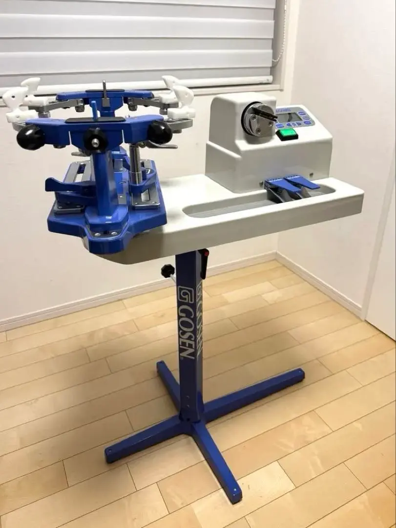 【美品】【送料無料】GOSEN 電動ストリングマシン ガット張り機