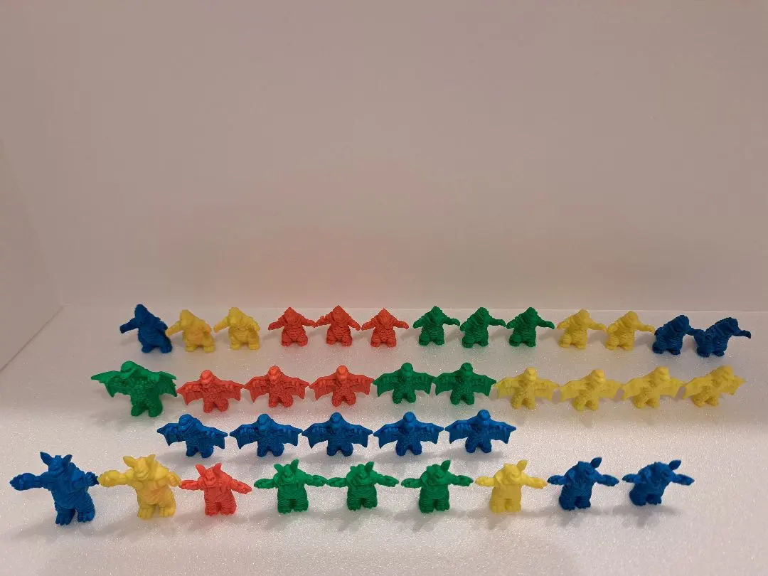 「ウルトラマン80」怪獣消しゴムまとめ売り①