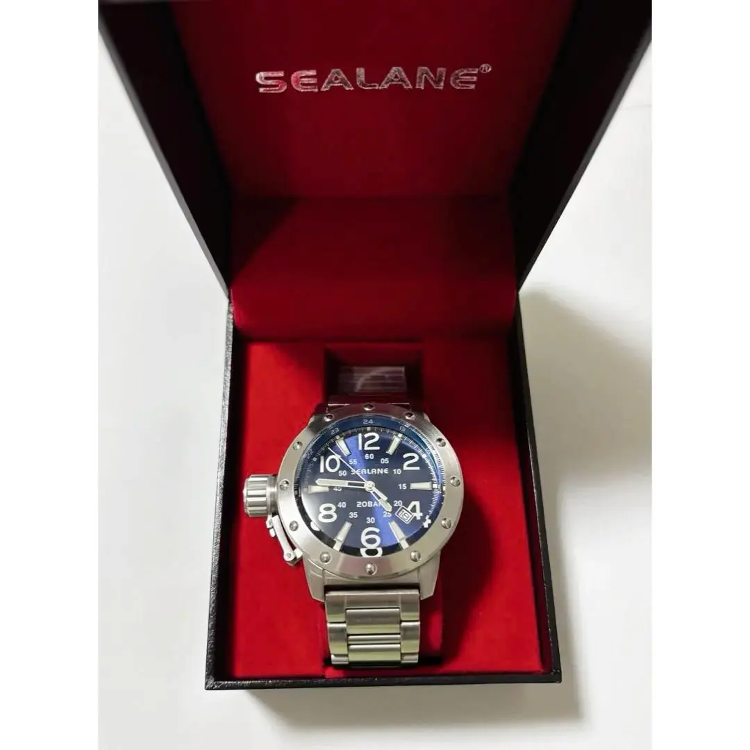 【美品】SEALANE シーレーン 腕時計 スケルトン 自動巻