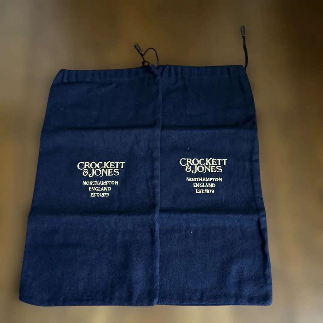 Crockett & Jones シューズ袋 2枚セット