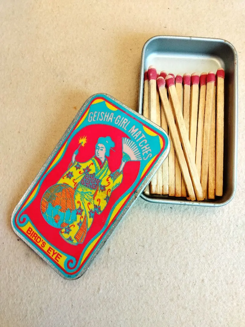 ゲイシャガール マッチ マッチ棒15本入 GEISHA-GIRL MATCHES