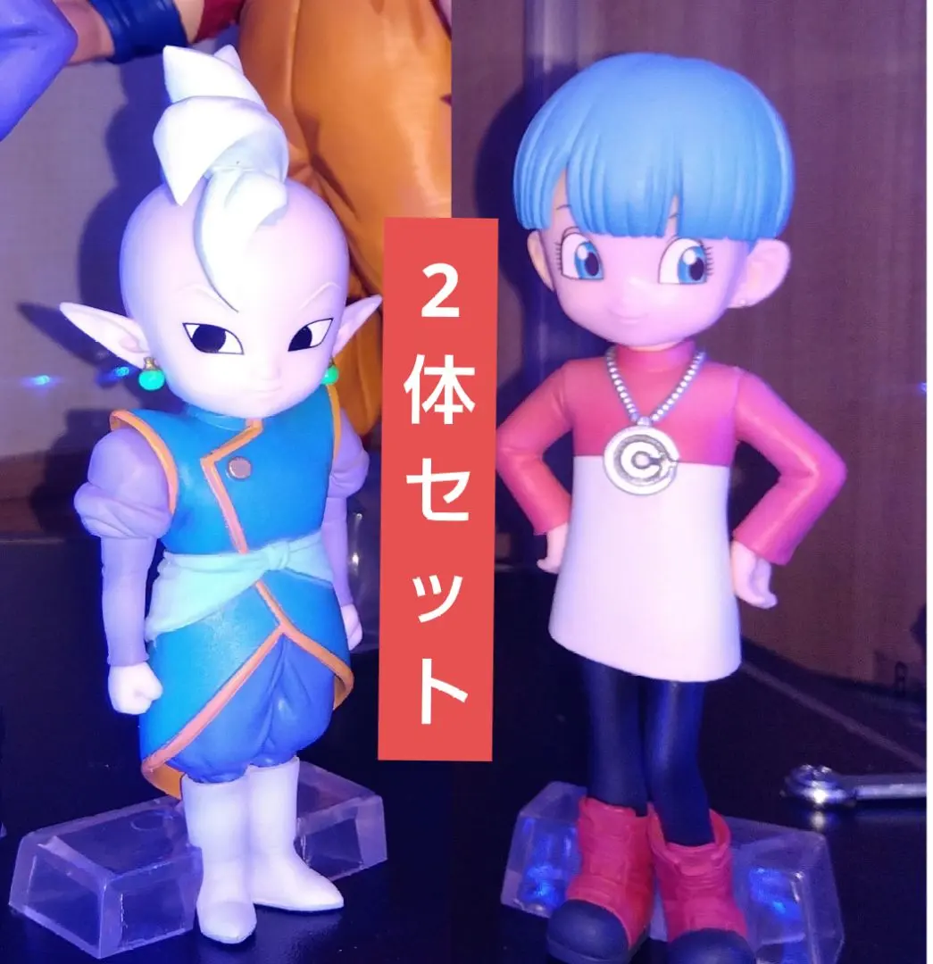 一番くじ　界王神（ミニ）　ブルマ（ミニ）　ダイマ　DAIMA　フィギュア