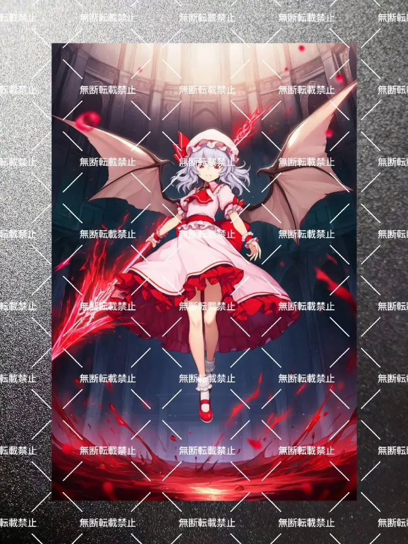 東方プロジェクト　レミリア　Z02　写真　イラスト　ブロマイド　2L判
