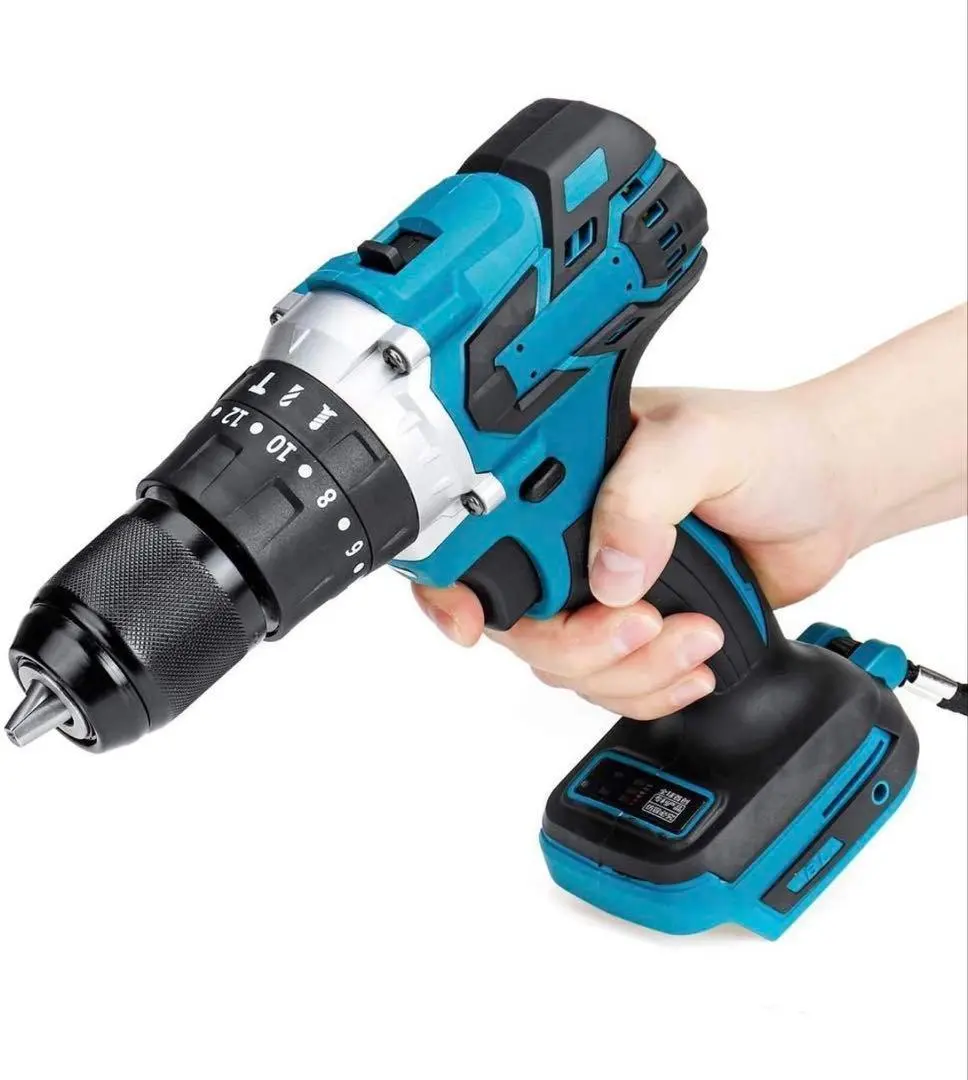 ★ 充電式電動ドリルドライバー 18 vバッテリーMAKITAに対応可能