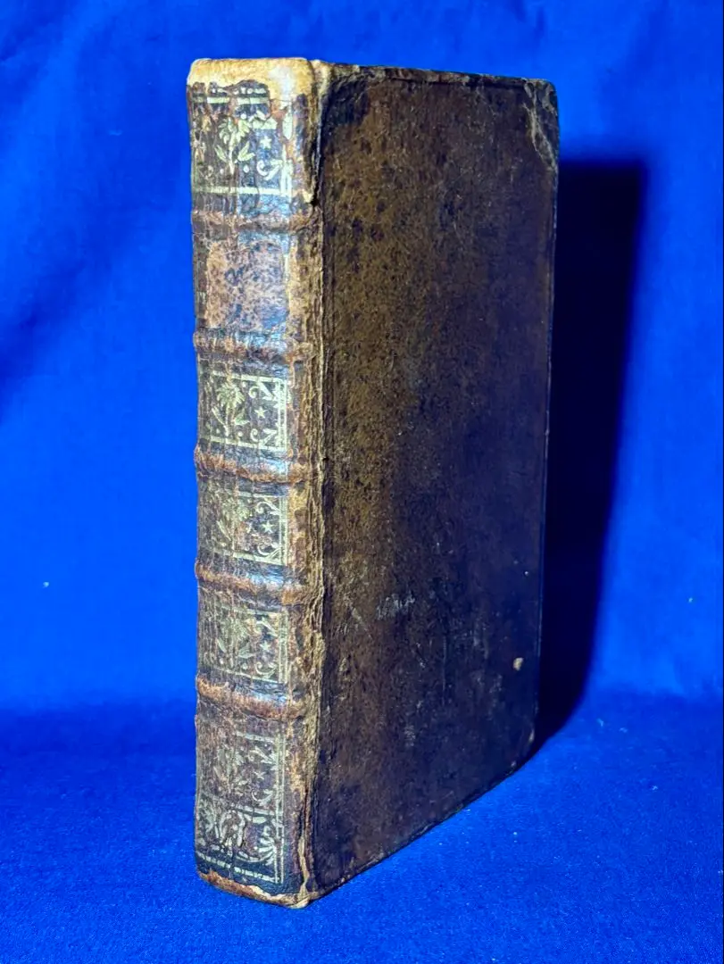 希少古書 1752年 ダルゲンヴィル著 パリ旅行案内 洋書 アンティーク 実物