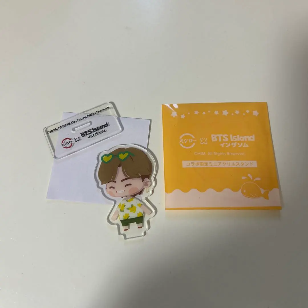 BTS V　テテ テヒョン　ミニアクリルスタンド　インザソム　 スシロー