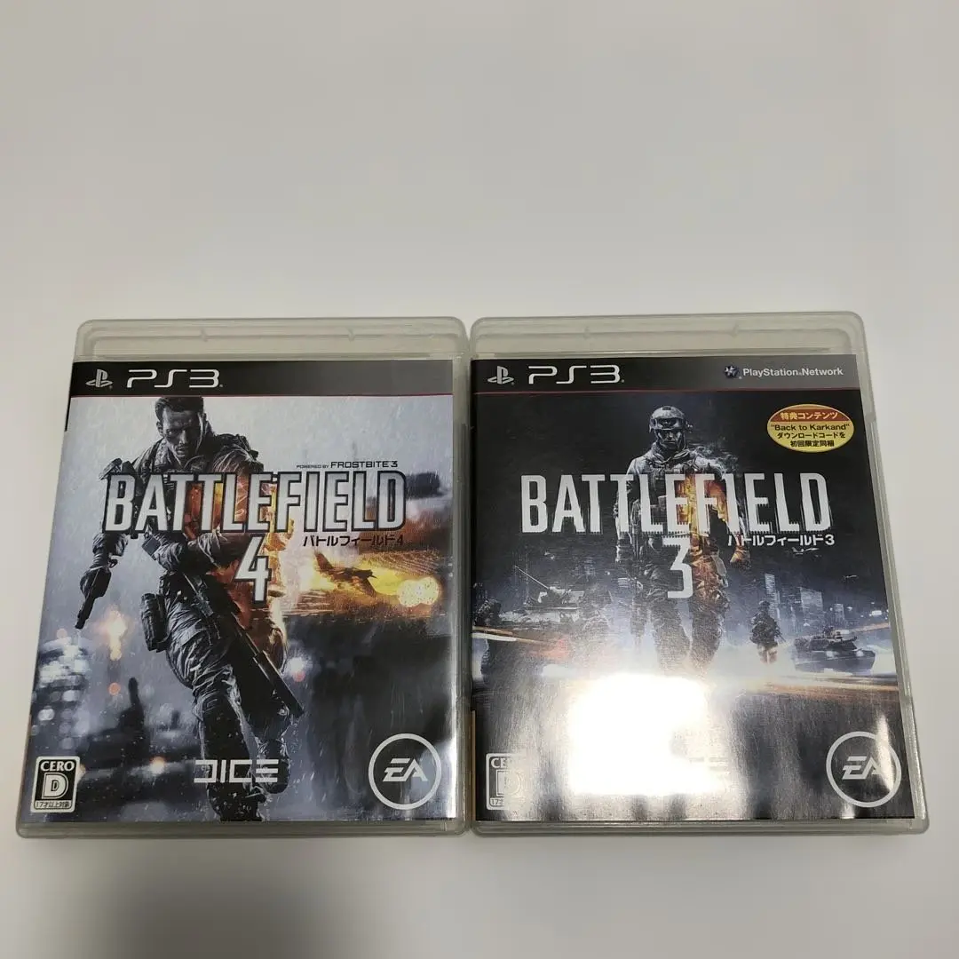 Battlefield 3,4、CoD BO2 3本セット