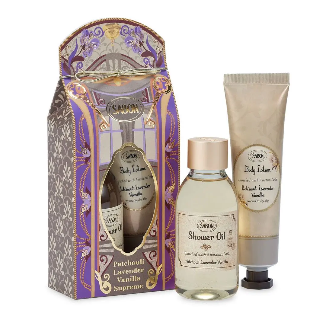 SABON パチョリラベンダーバニラセット