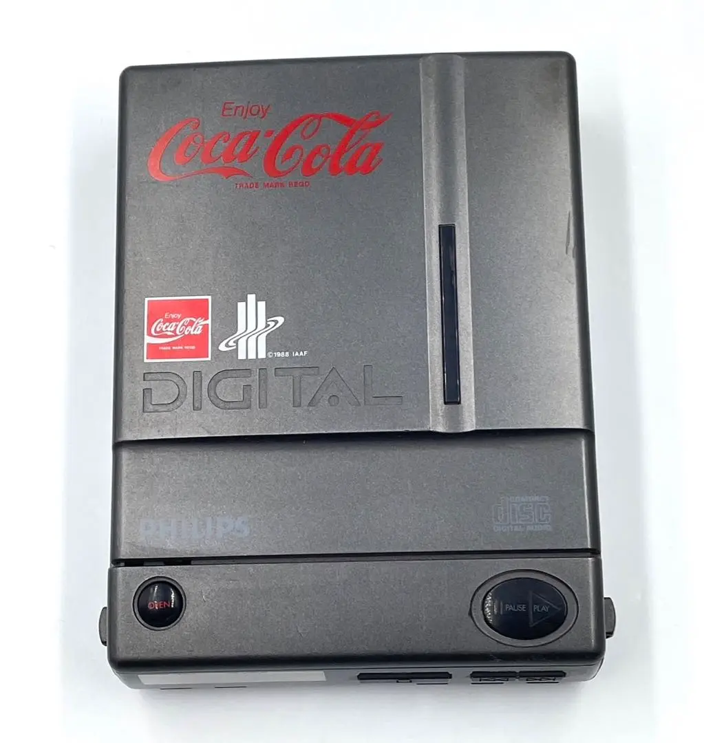 ジャンク　PHILIPS コカ・コーラAZ6801/06 CDプレーヤー