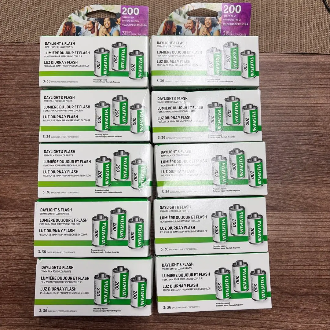 富士フイルム フジカラー 200 カラーネガフィルム ISO 200 35mm