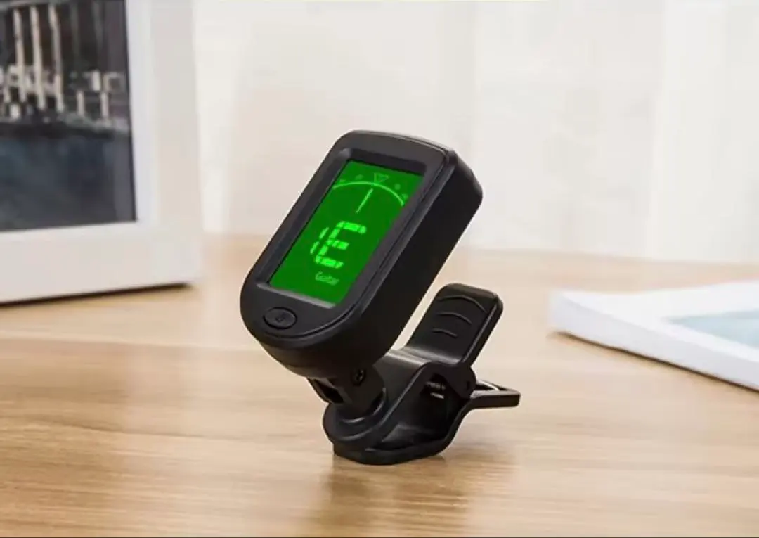 音程表示チューナー クリップ式