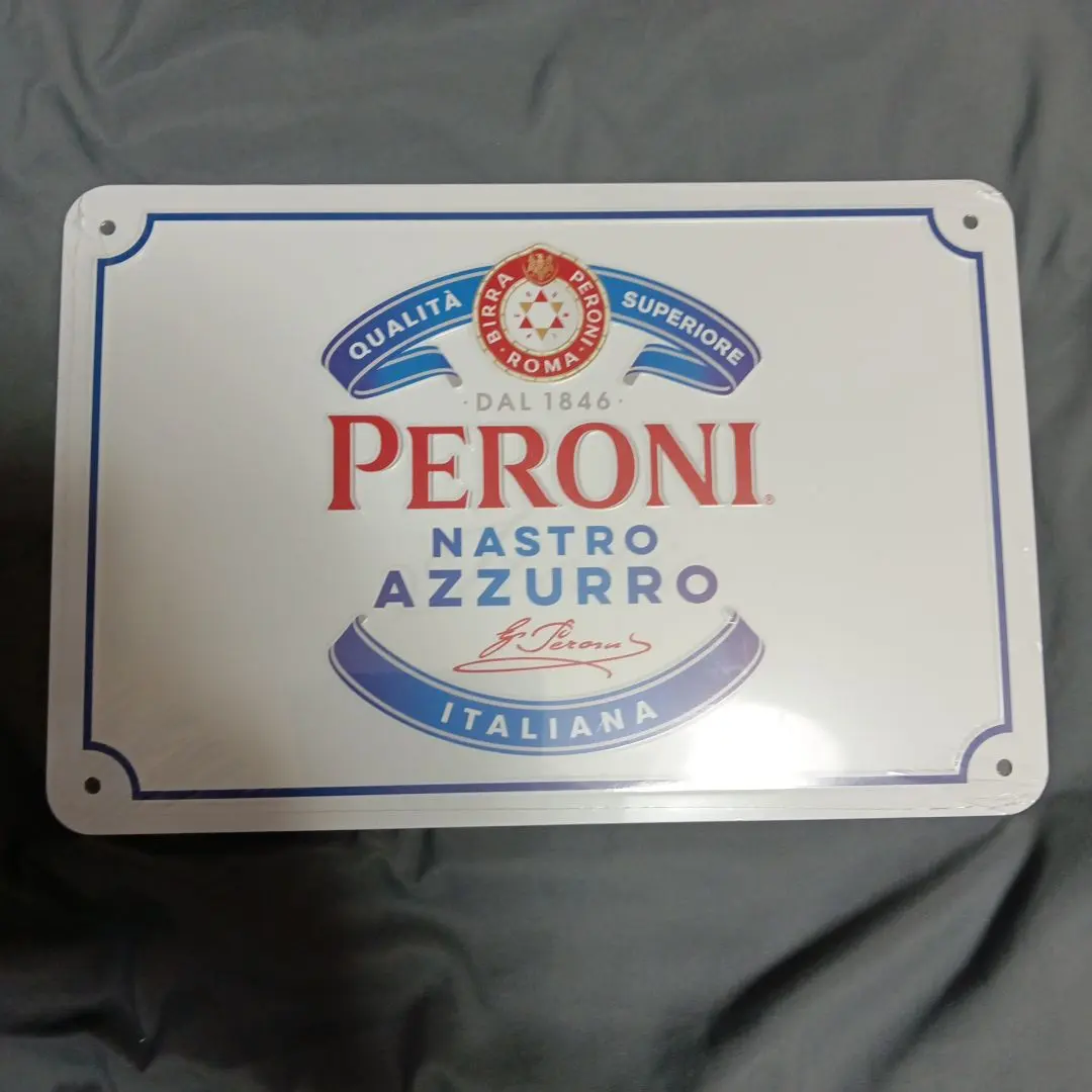 PERONI Nastro Azzurro 金属サイン