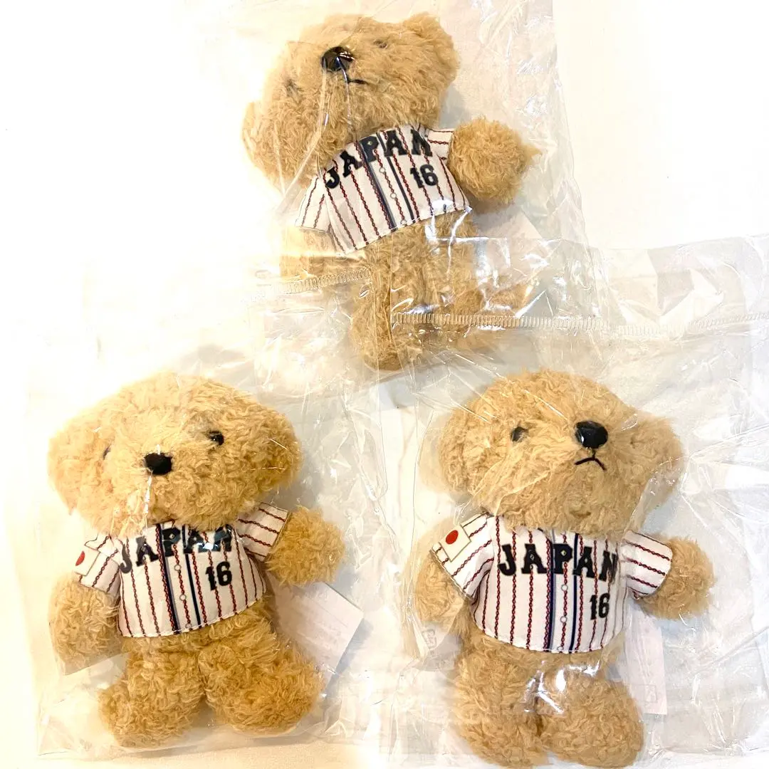 WBC 2023 大谷翔平 16 ぬいぐるみ キーホルダー 3体セット