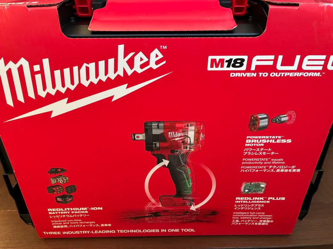 ｍｉｌｗａｕｋｅｅ　Ｍ１８ＦＵＥＬ　１／２インチ３４０Ｎｍインパクトレンチセット