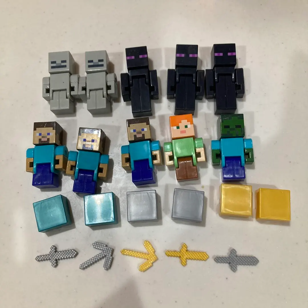 バスボム　フィギュア　マインクラフト