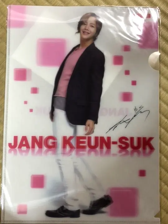 ★新品★ ローソン ロッテ チャン・グンソク クリアファイル