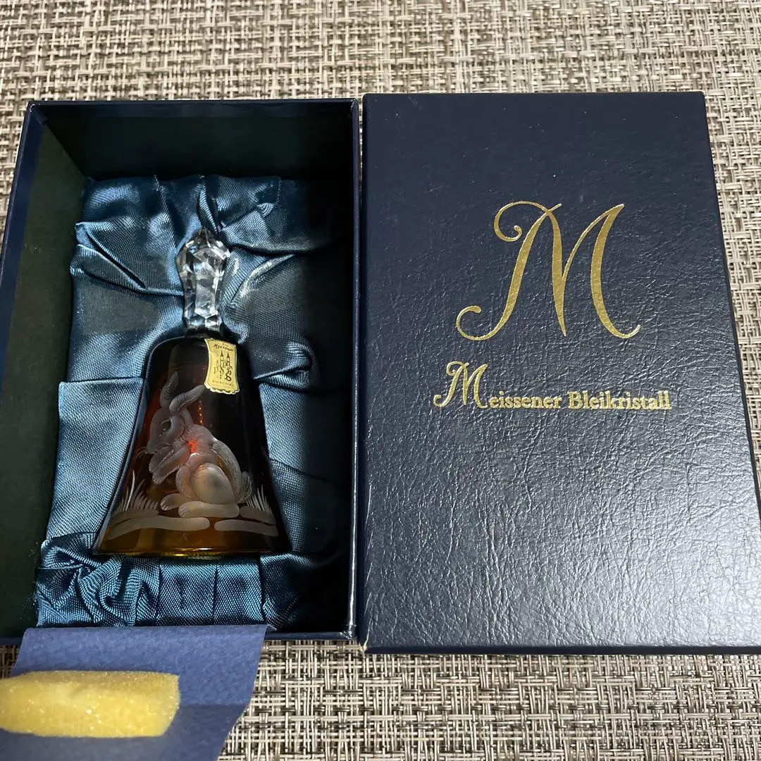 Meiseen crystalマイセンクリスタルディナーベル ウサギの絵柄