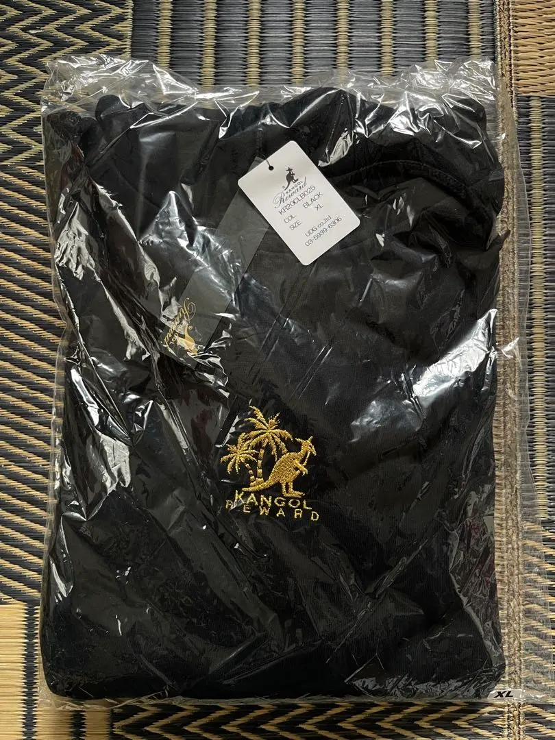 KANGOL 岡副麻希 コラボ パーカー ブラック XL