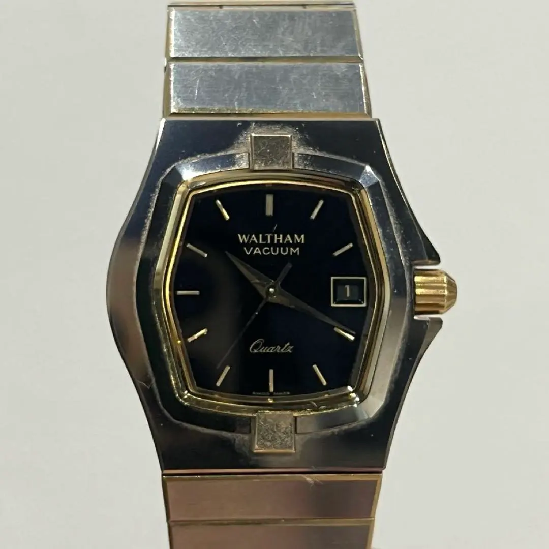 美品 WALTHAM バキューム VACUUM クォーツ腕時計