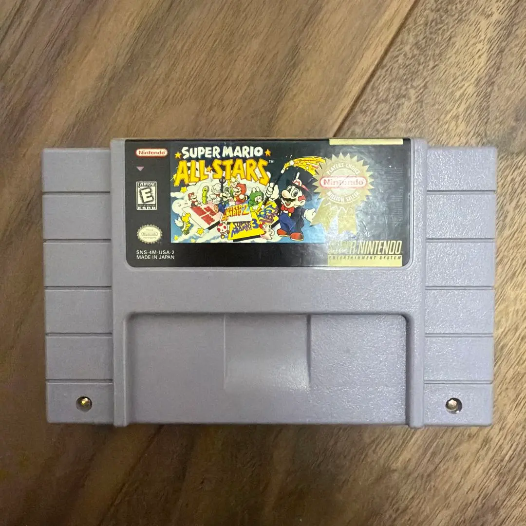 海外版　SUPER MARIO ALL-STARS スーパーファミコン