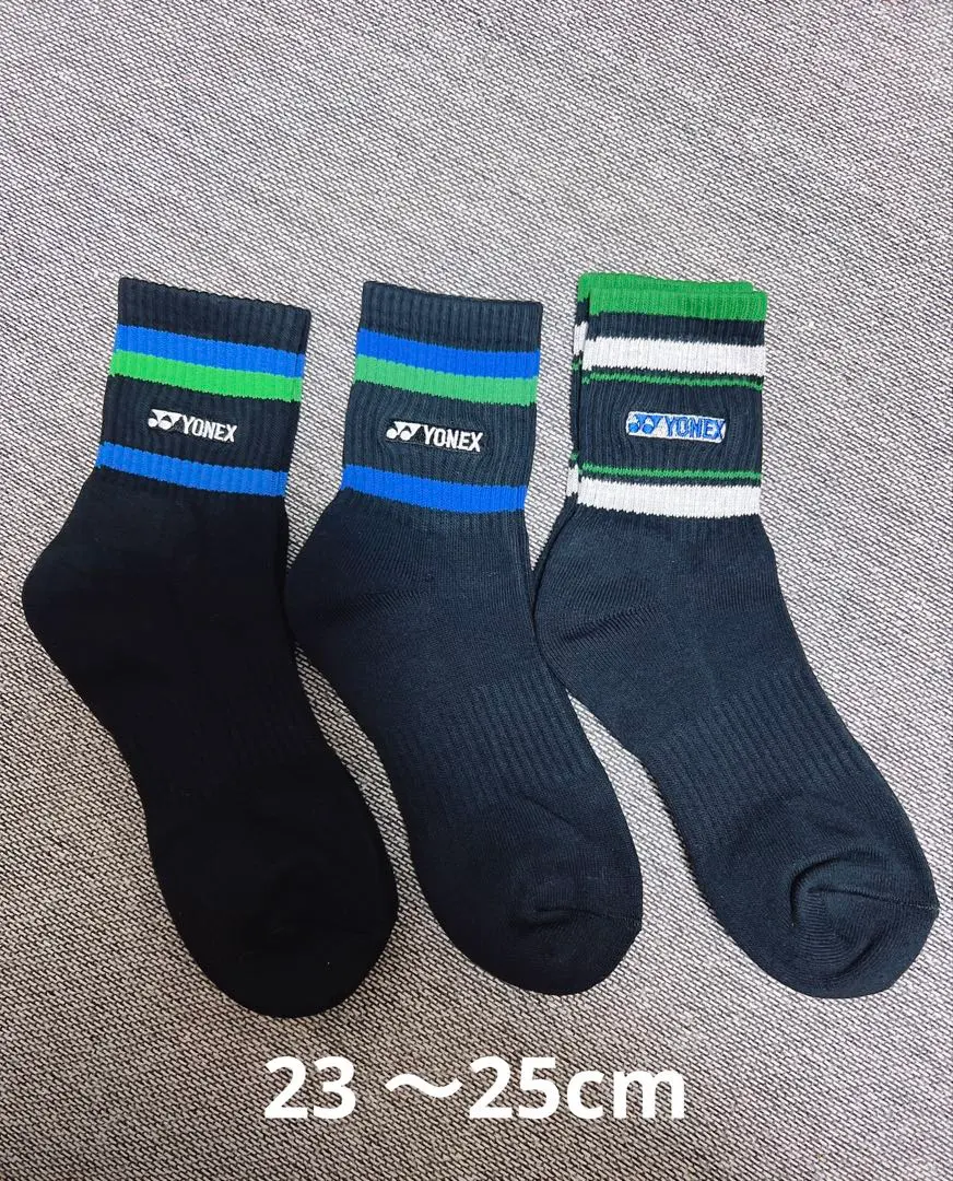 YONEX バドミントンソックス【K11】4足セット【23～25cm】即購入OK