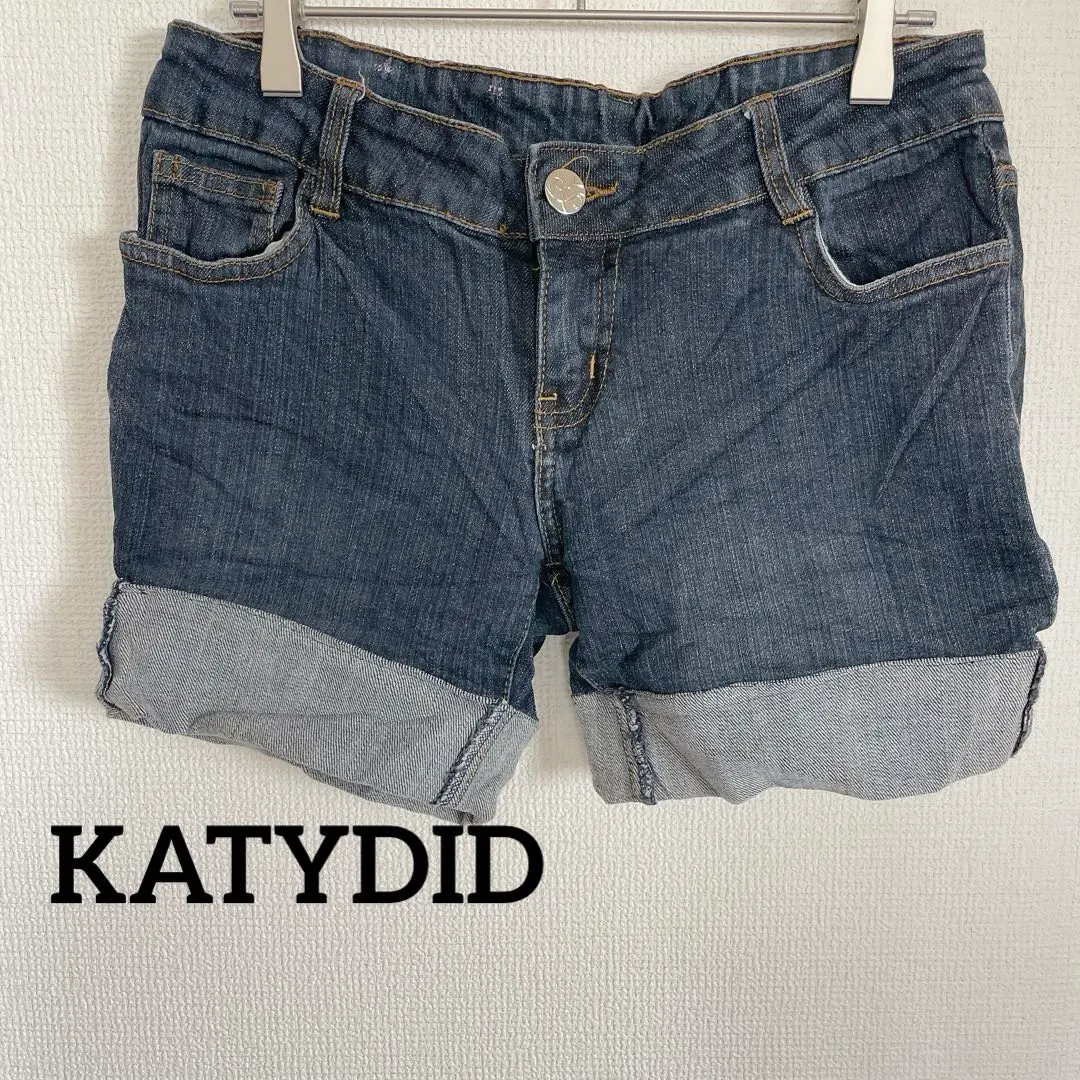 KATYDID 【9】ダーク デニム ショートパンツ ジーンズ